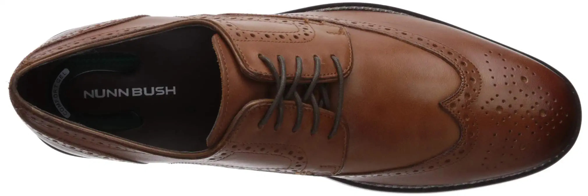 Clarks Nunn Bush Men's Nelson Wing Tip Oxford Dress Casual Lace-Up