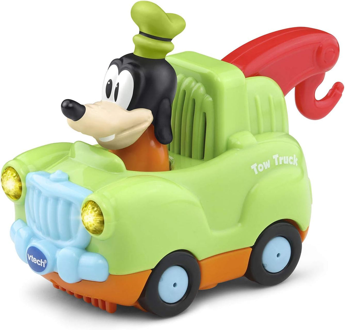VTech Go! Go! Smart Wheels - Disney Goofy Tow Truck, Green