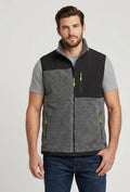 RUSSELL GREY AND BLACK VEST FOR MEN