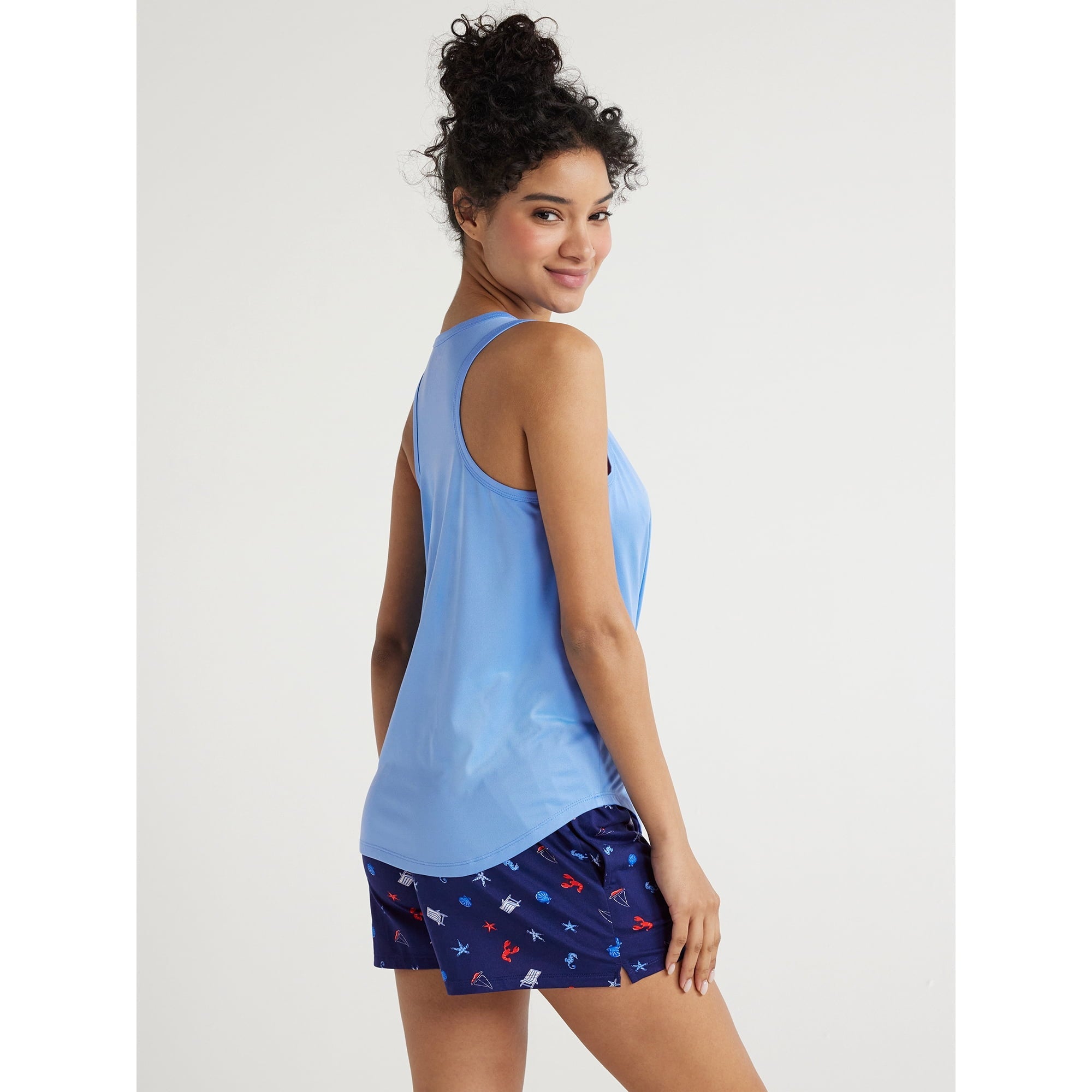 Size M - Joyspun Women S Print Tank Top