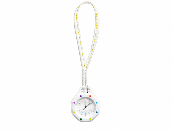Urban pop hanging pocket watch white
