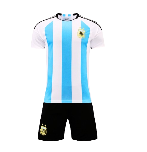 World Cup Argentina Football Team Jersey Set