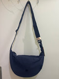 Classic Nylon Crescent Crossbody Bag in Dark Navy