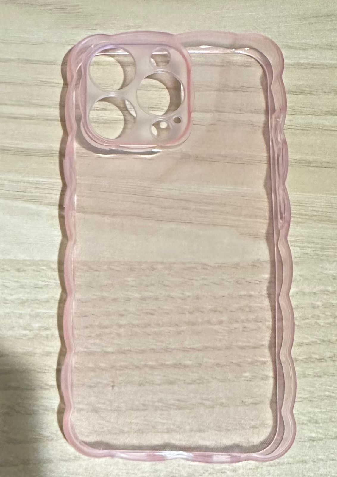 Curley cute iPhone 13 pro clear cover