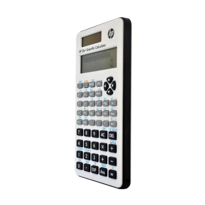 HP 10s+ Scientific Calculator Solar Power Plus Battery Backup