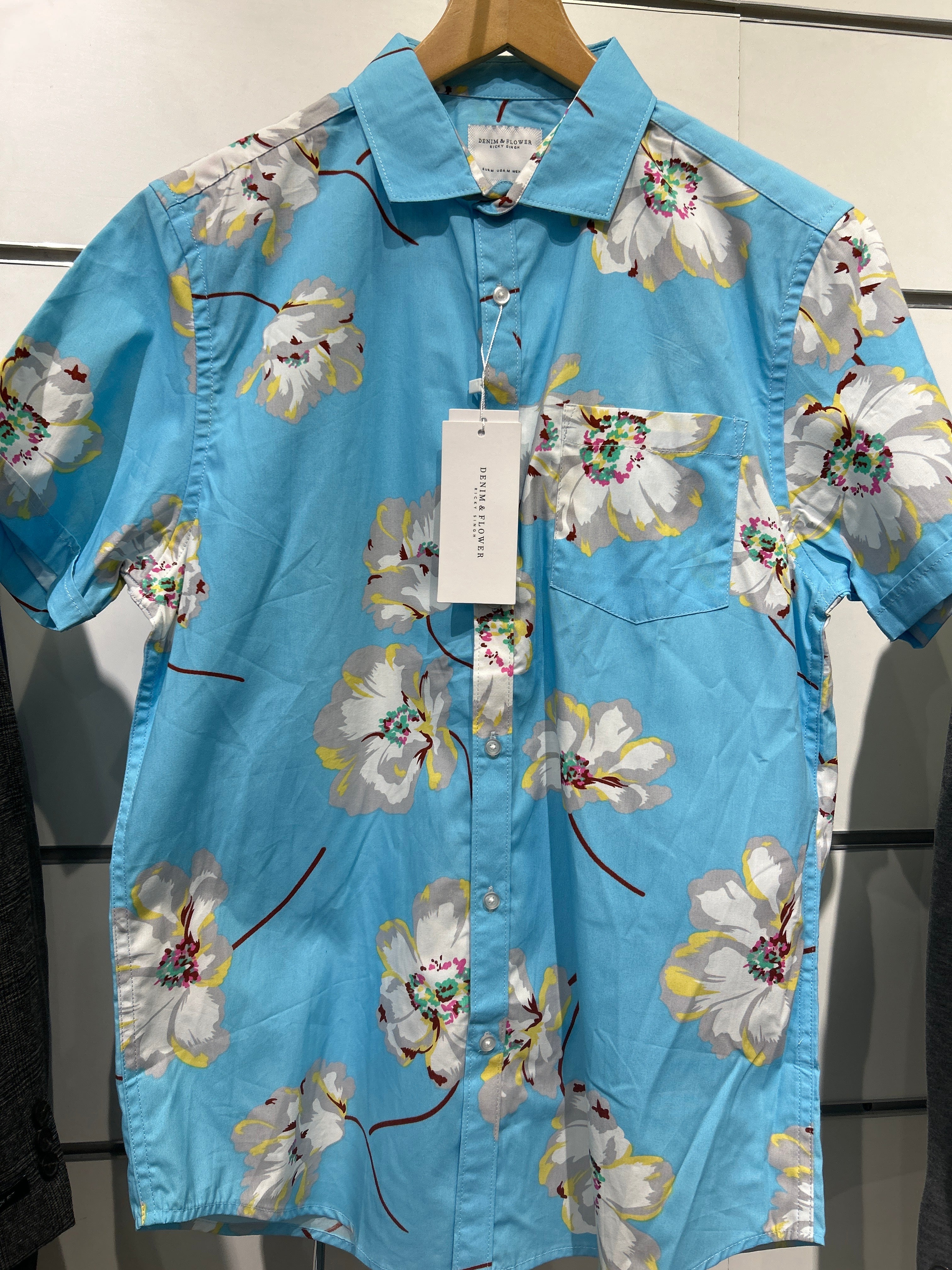 Denim & Flower Ricky Singh Men’s Casual Shirt
