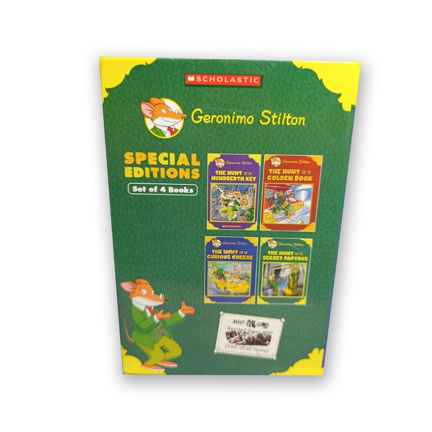 Geronimo Stilton Special Editions - Set of 4 Hardcover Books