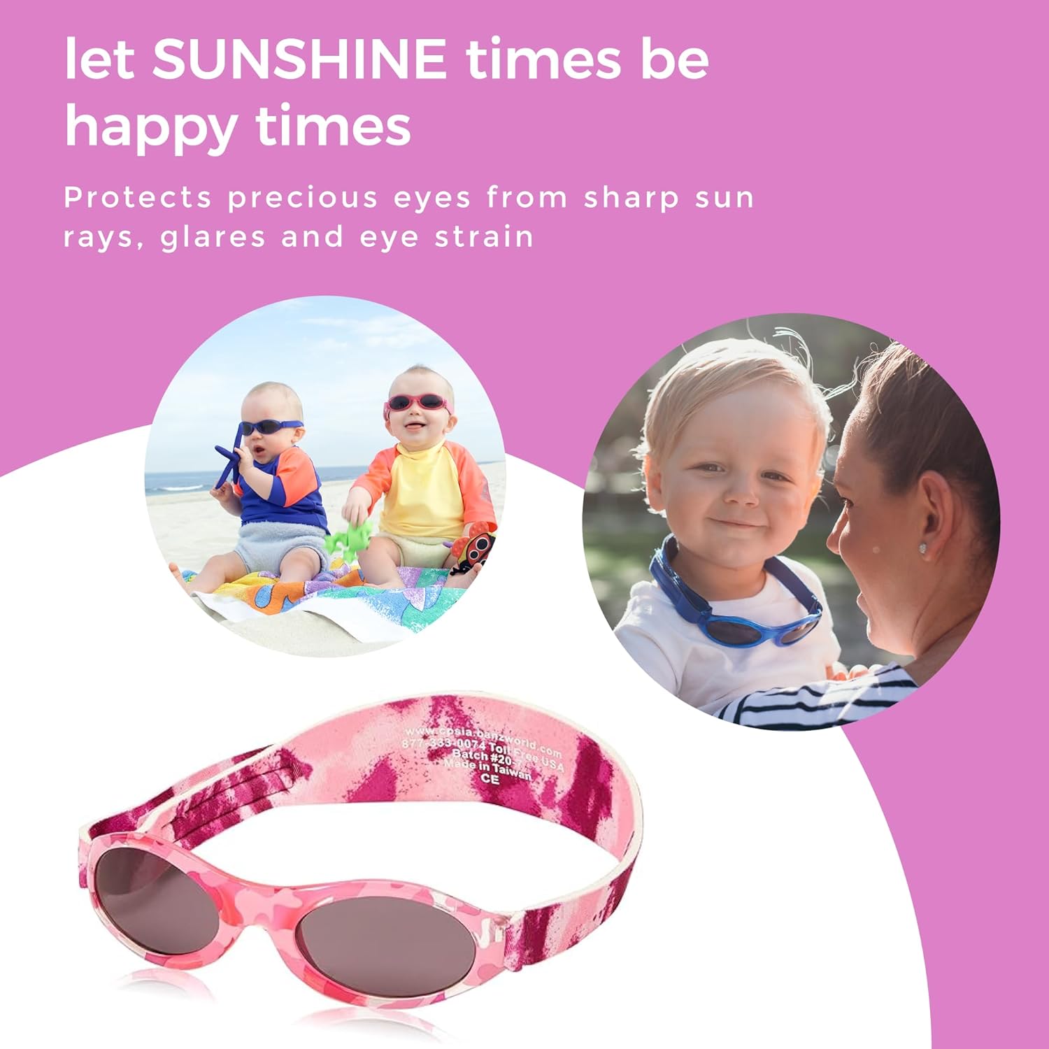 Baby Banz Adventure Sunglasses - 2-5 Years