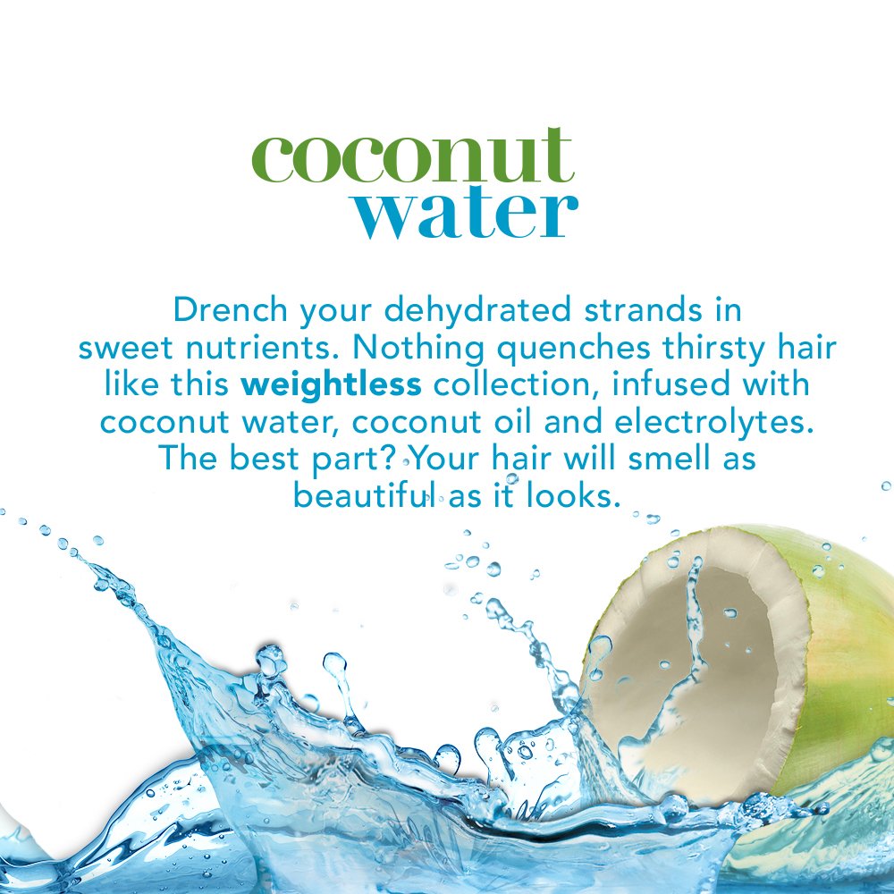 OGX coconut water conditioner | 385ml