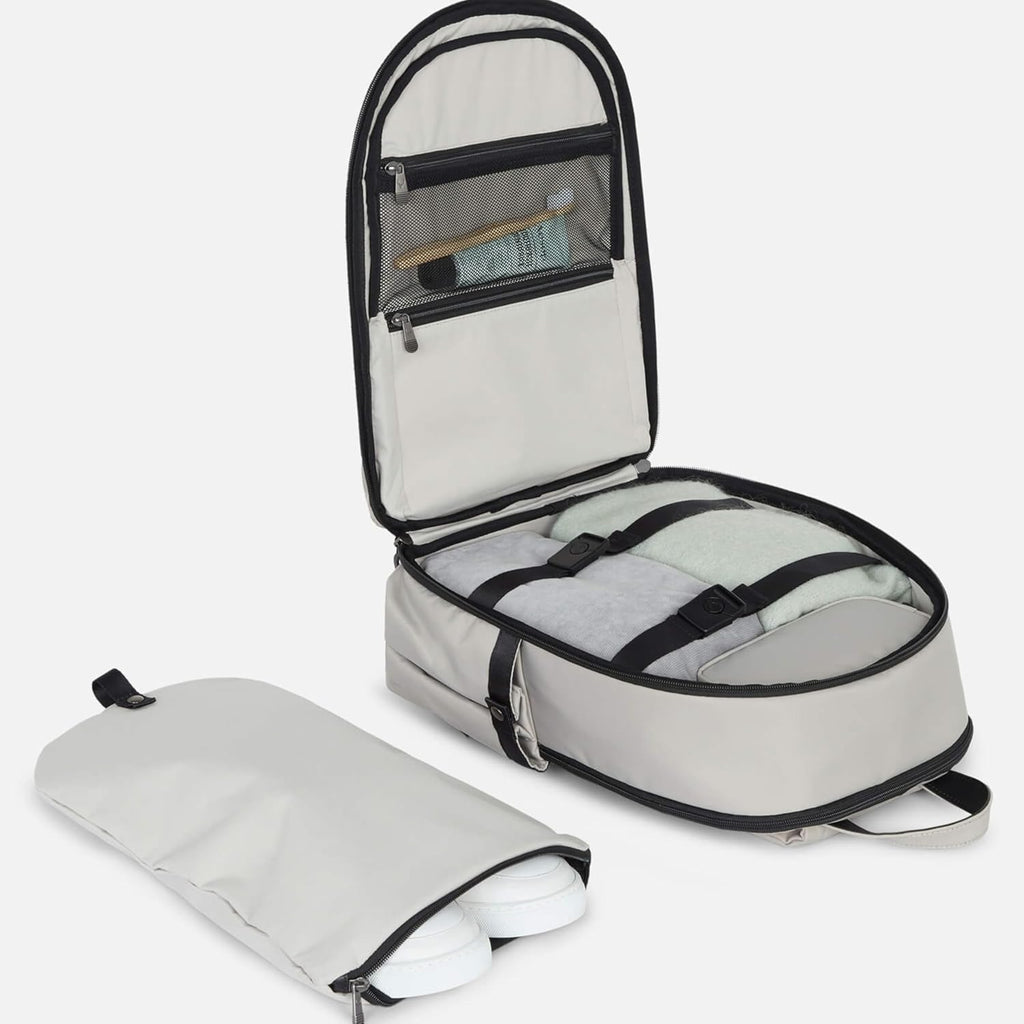 Antler classic Chelsea Daypack has been reimagined with extra space.