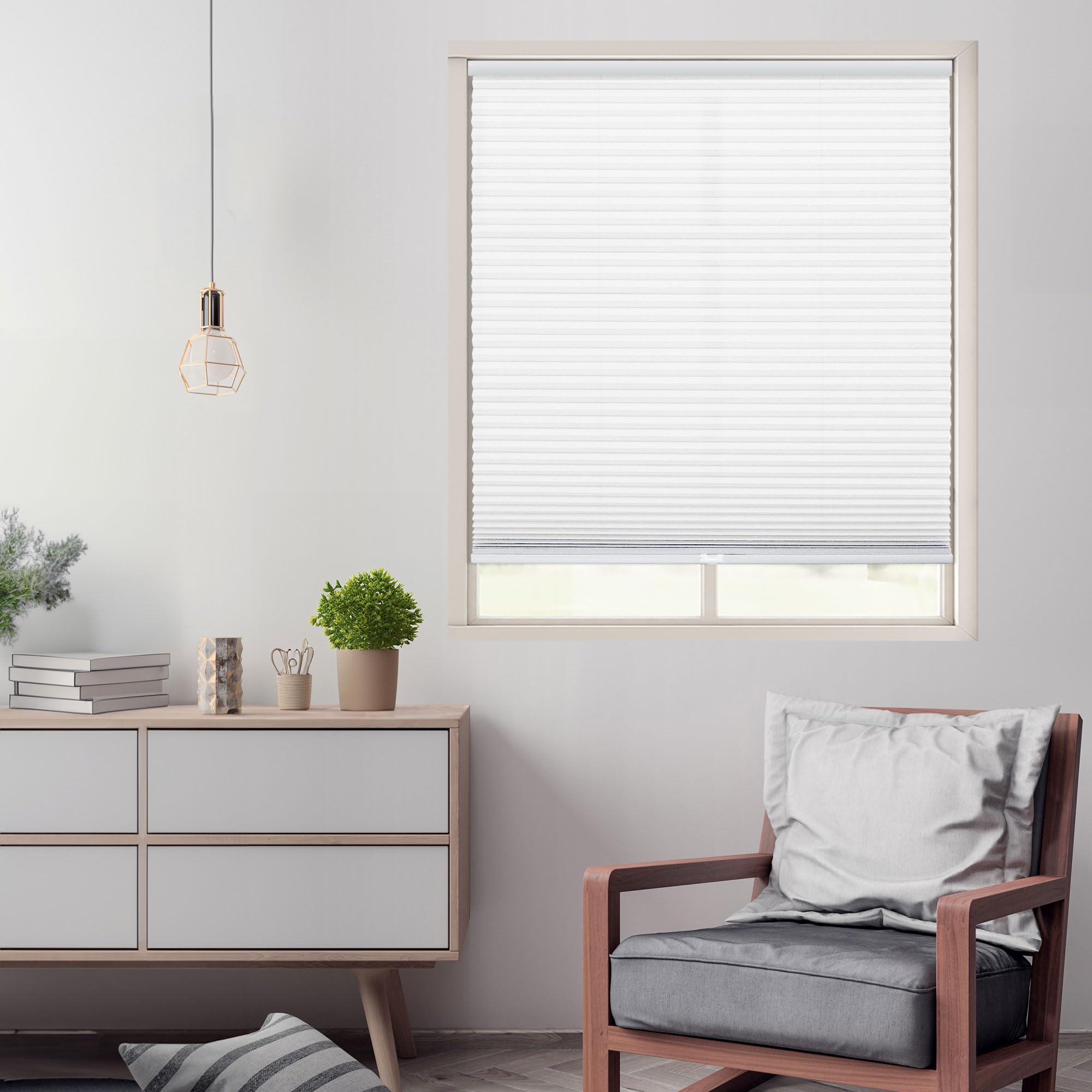 DEZ FURNISHINGS Cordless Light Filtering Cellular Shade