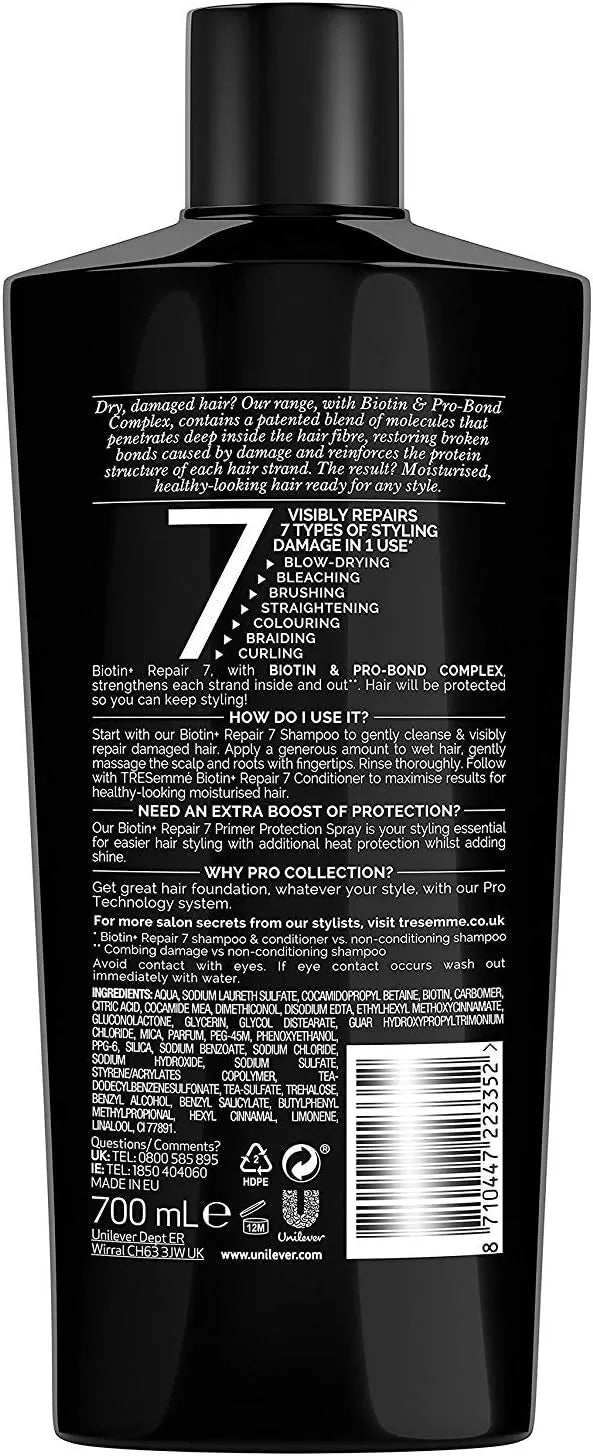 Tresemme Biotin+ Repair 7 Shampoo 700 Ml