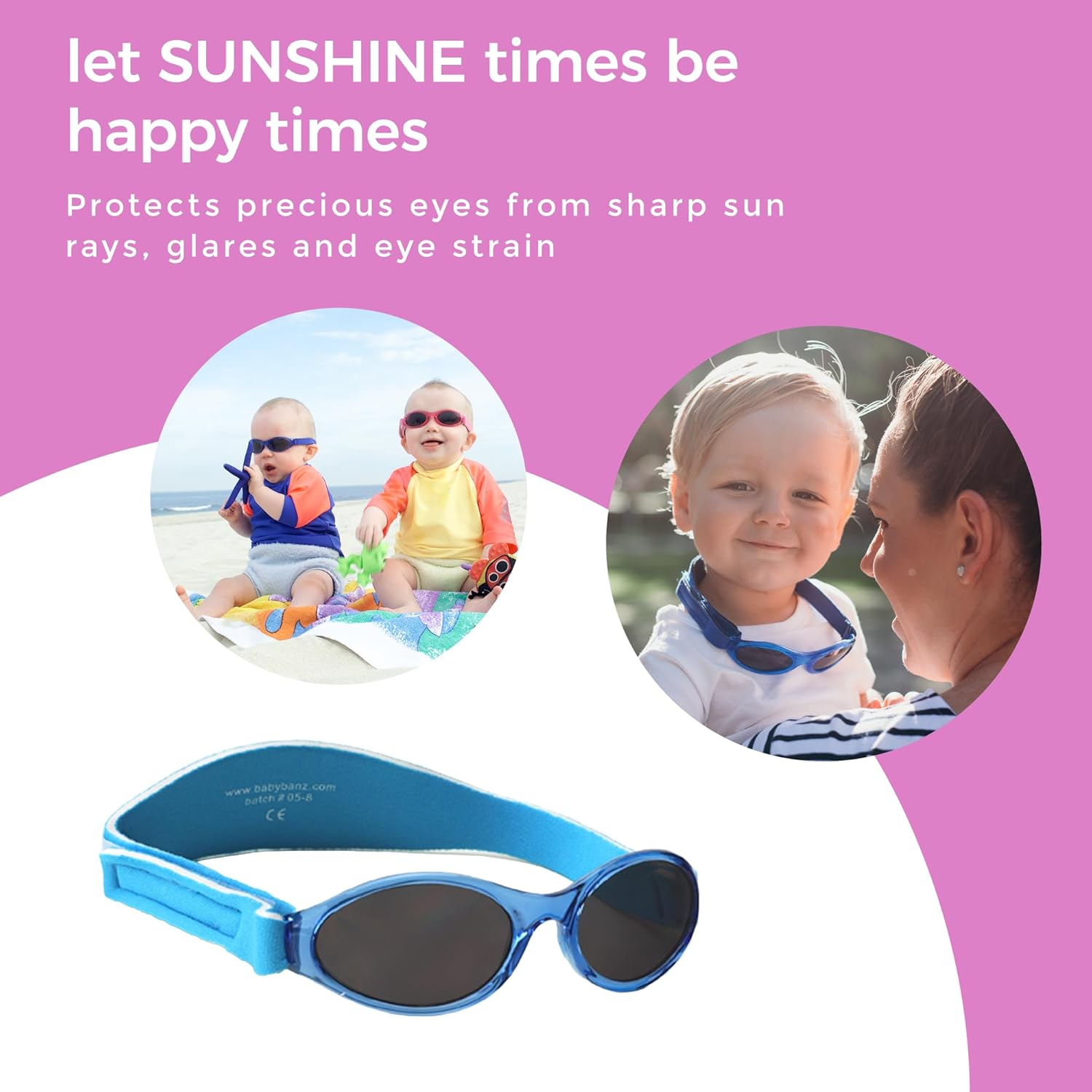 Baby Banz Adventure Sunglasses - 2-5 Years