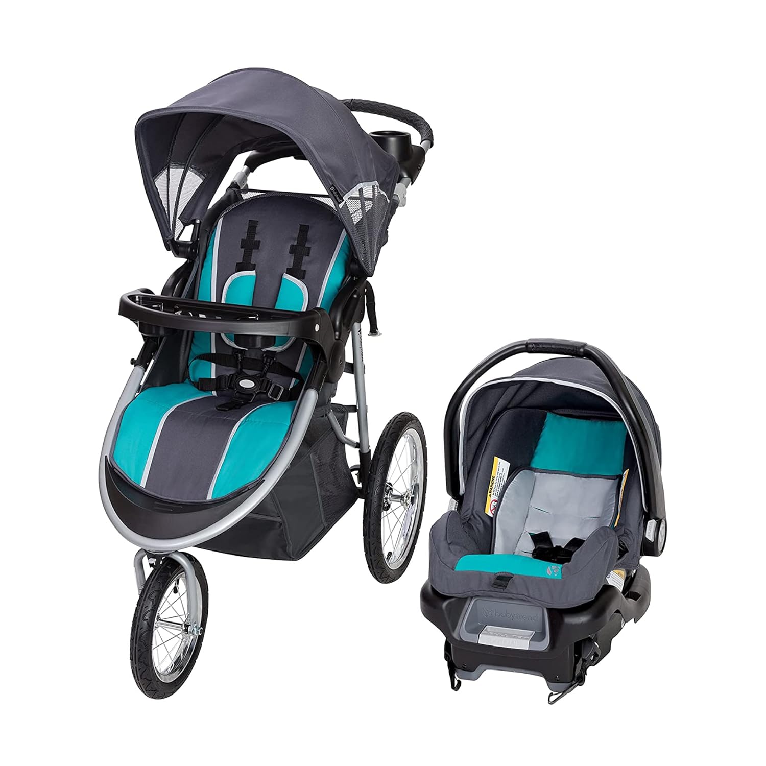 Baby Trend Pathway 35 Jogger Travel System Optic Teal