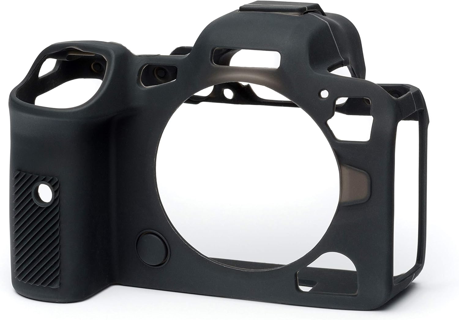 easyCover Silicone Camera Case for Canon R5 / R6 / R6 Mark II – Shock & Scratch Protection (Black)