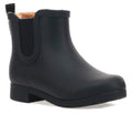 SIZE 38.5: Chooka Women's Waterproof Plush Chelsea Bootie Chelsea Boot, Delridge Black