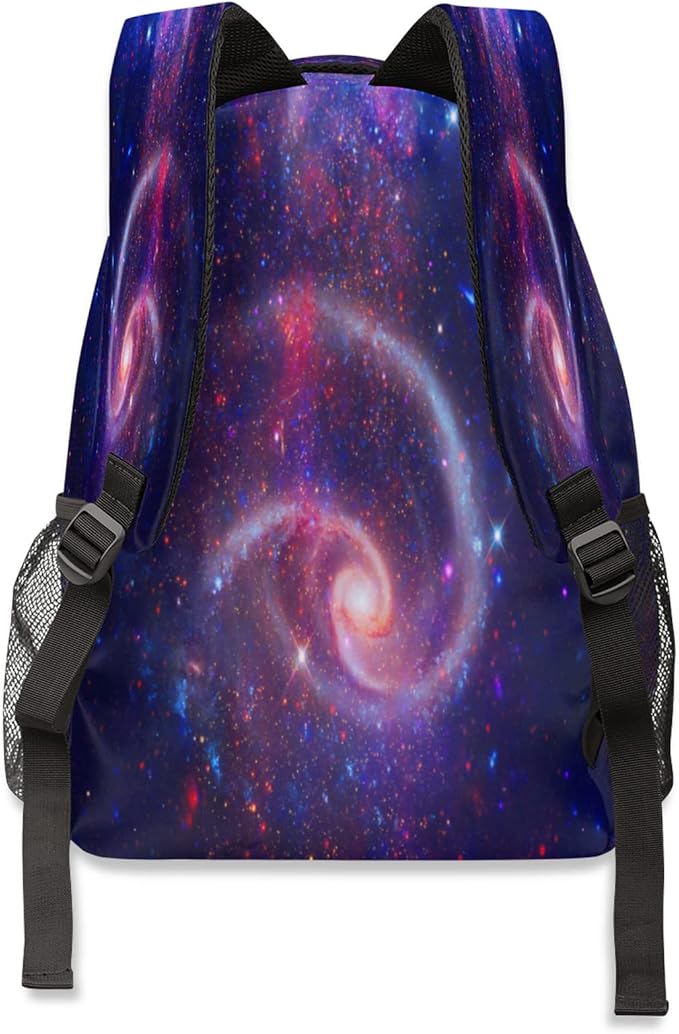 Wires School Backpack Galaxy Space Water Resistant W24517