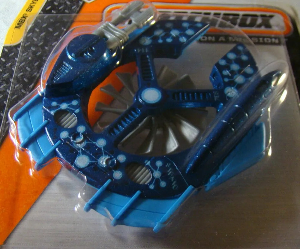 Matchbox MBX Sky busters - 10cm blue Strato Saucer