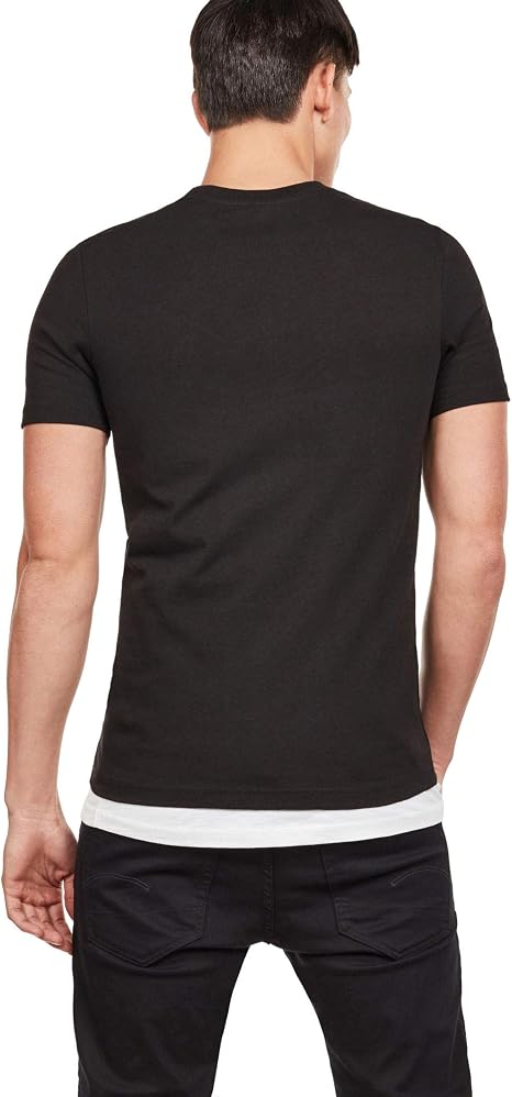 G-Star RAW D13342 T-Shirt Homme – Black