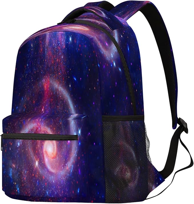 Wires School Backpack Galaxy Space Water Resistant W24517