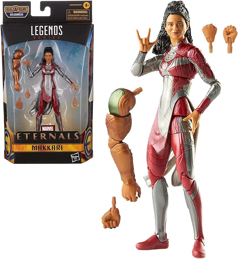 Marvel Legends Series Eternals Makkari Action Figure by Hasbro Build A Figure