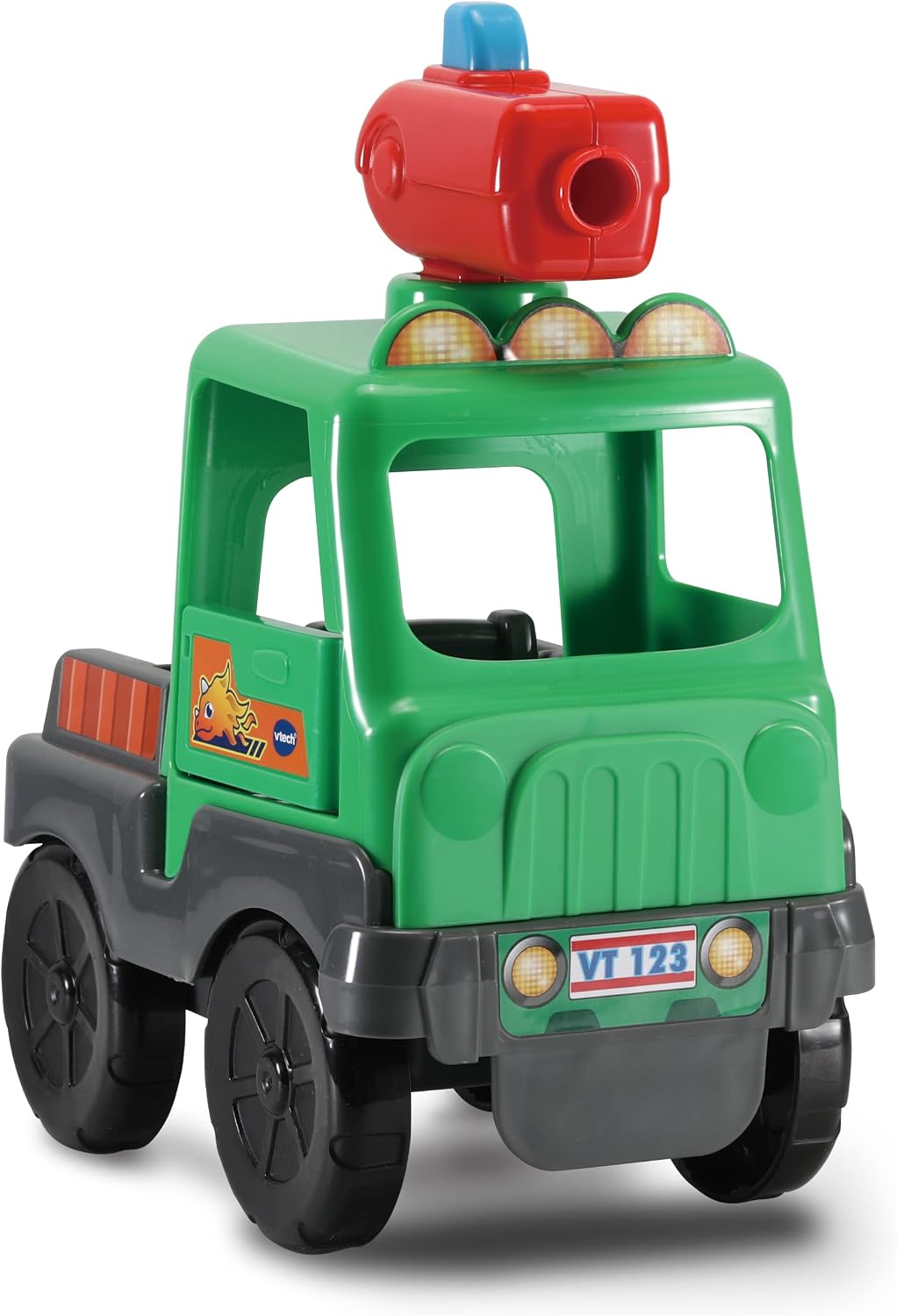 VTech Toot-Toot Friends 2-In-1 Dinosaur Park, Interactive Toy with Lights, Sounds and Music, Dinosaur Truck Toy for Kids, Toy Truck Vehicle Set for Kids