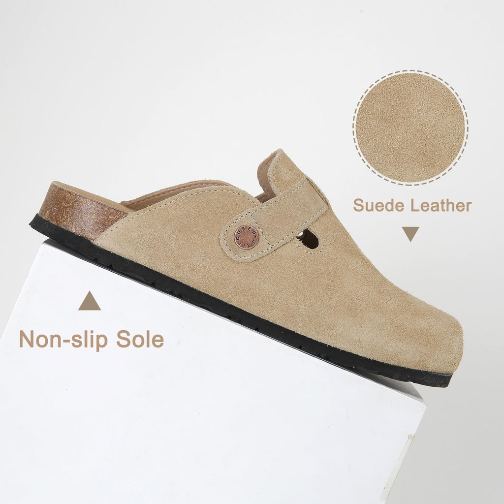 Size: 42 Aquatherm Sude Clog Womens