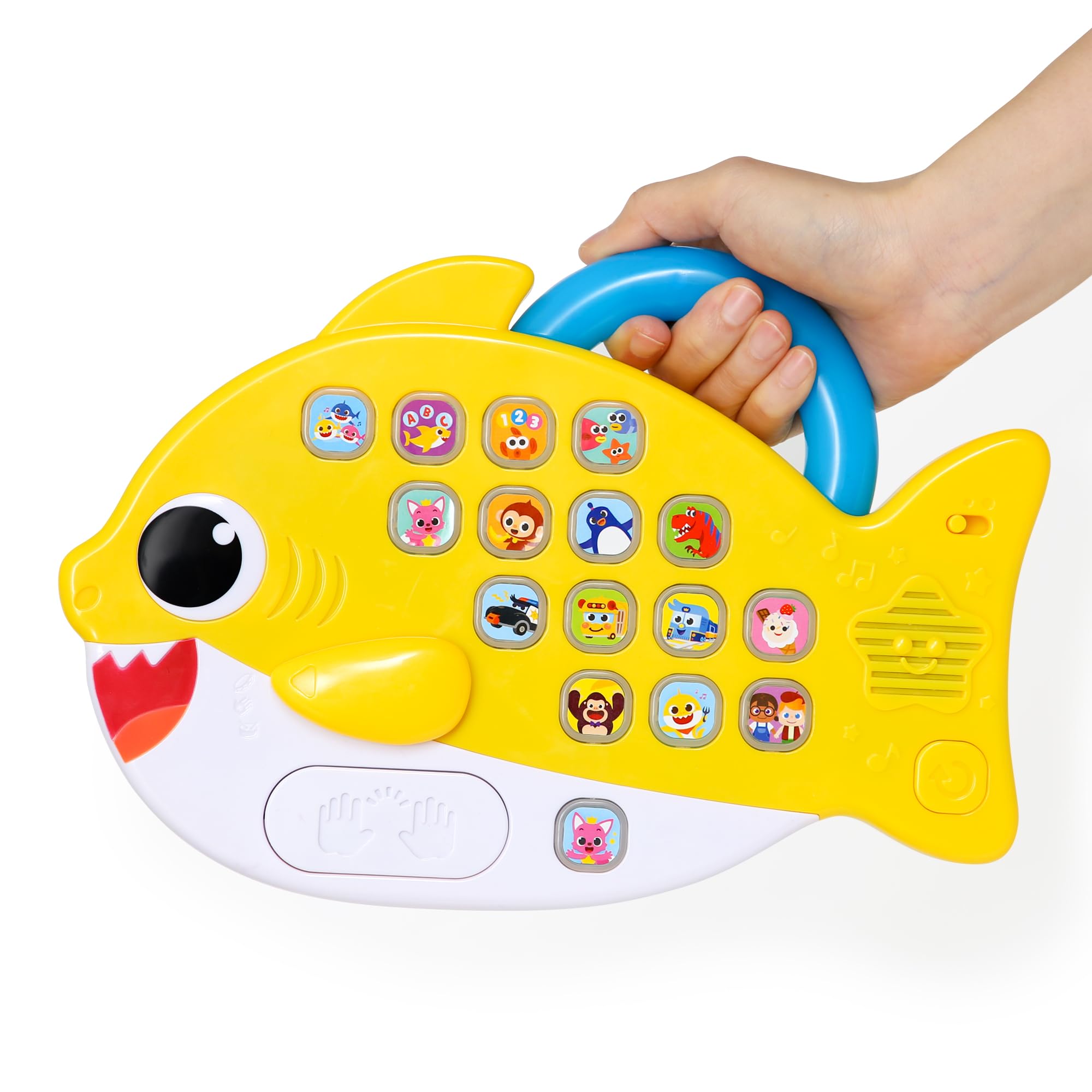 Pinkfong Baby Shark Melody Pad Sound Pad | Baby Shark Toys, Baby Shark Books | Learning & Education Toys | Interactive Baby Toys for Toddlers 1-3 | Gifts for Boys & Girls