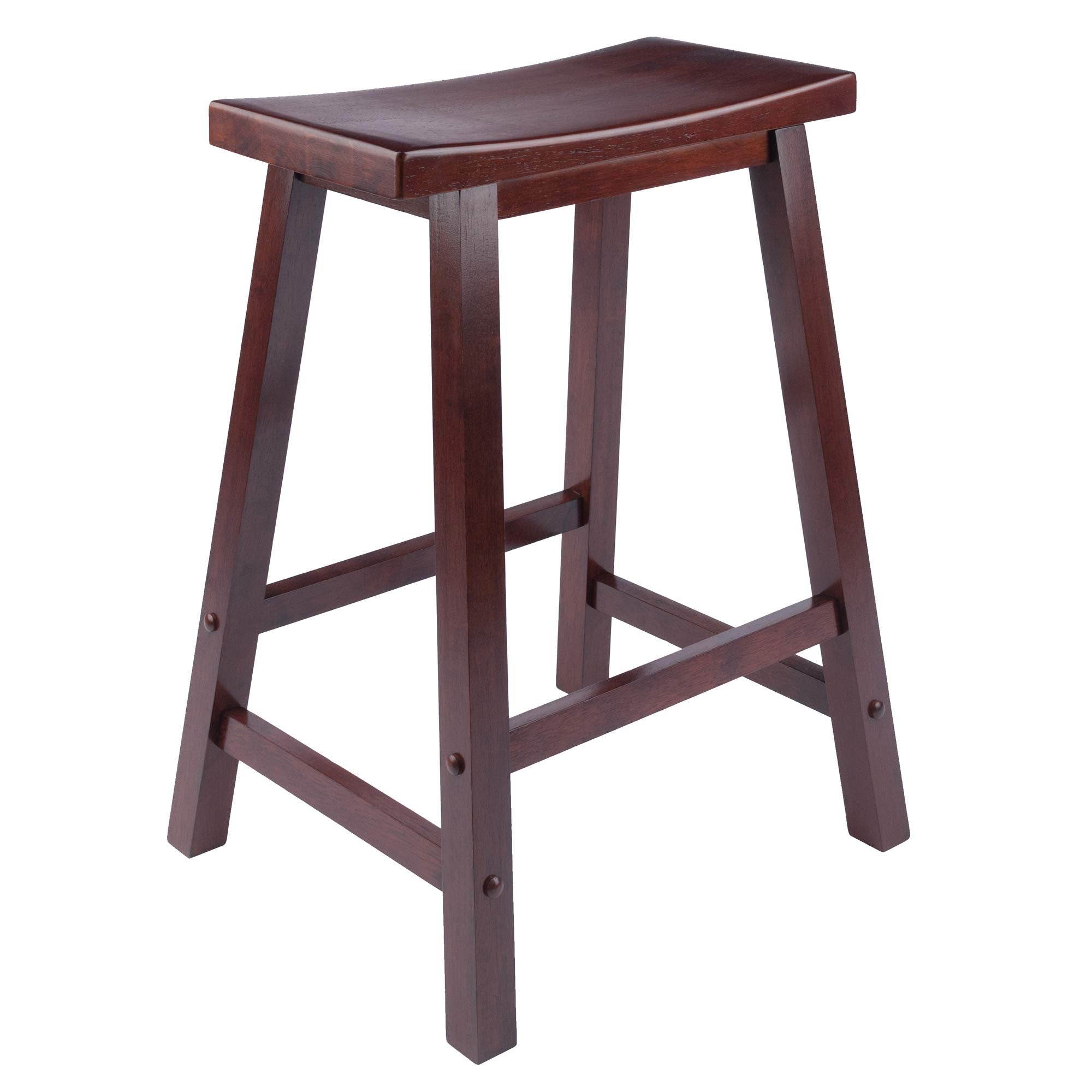 Winsome 94084 Satori Stool, 24", Walnut