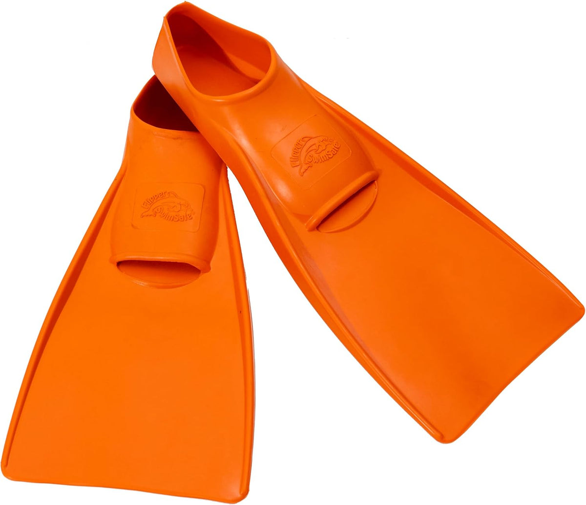 Swimming Fins for Teenagers and Adults, Orange