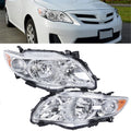 Headlights Assembly Replacement for Toyota Corolla 2009 2010 Projector Headlamps