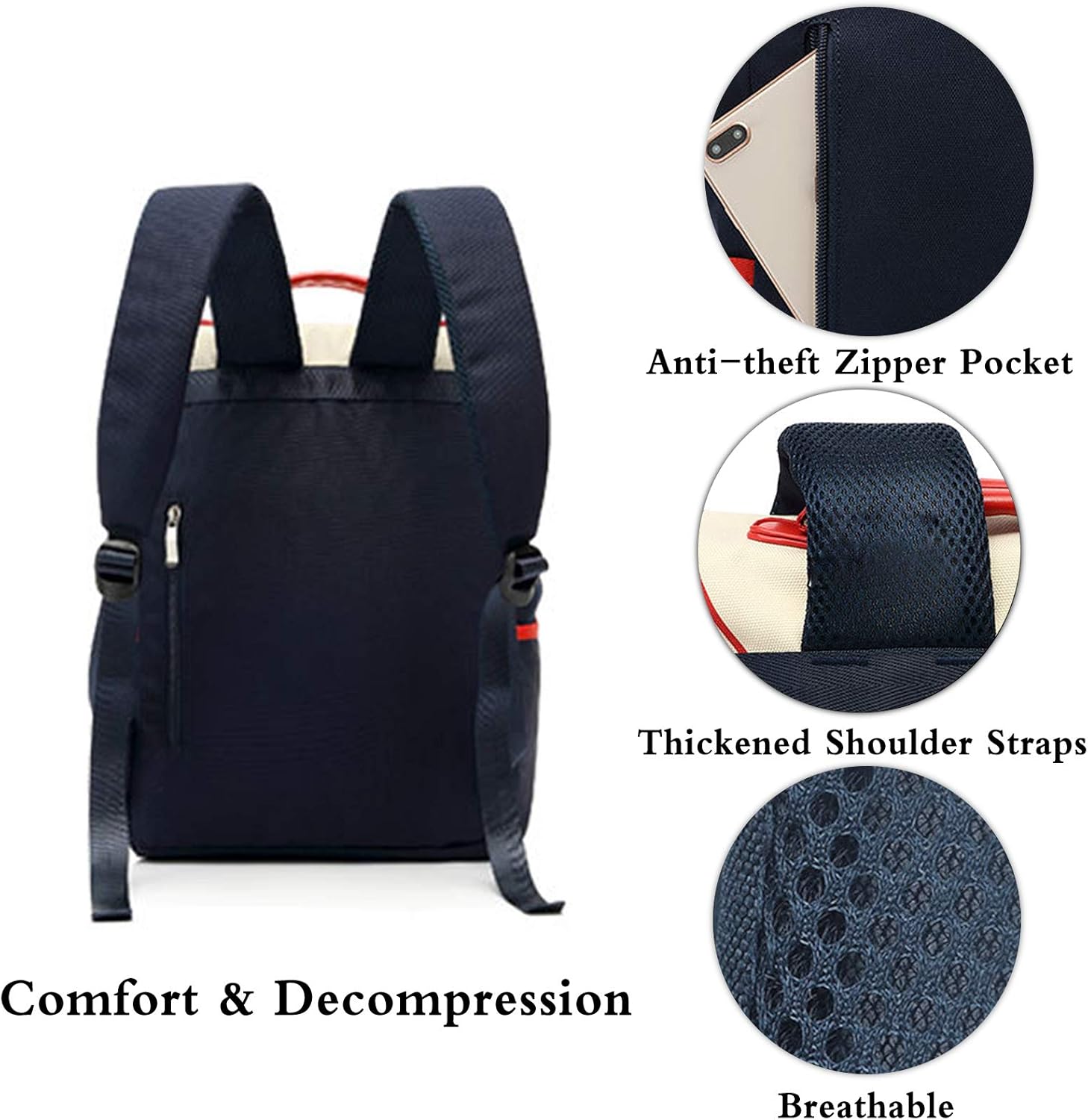 Chrisbella prefer & yishuihan Bag pack Navy