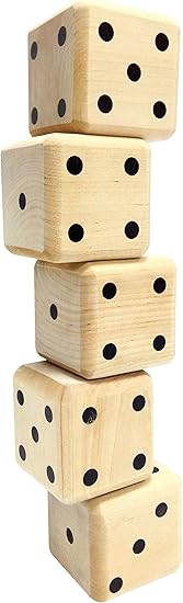 Refinery Brand Giant Wooden Dice