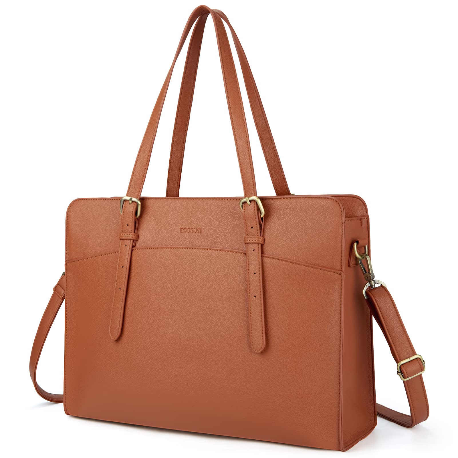 ECOSUSI Laptop Bag for Women  39.62 cm Tote Bag Work Bag Briefcase Handbag Shoulder Bag for Office