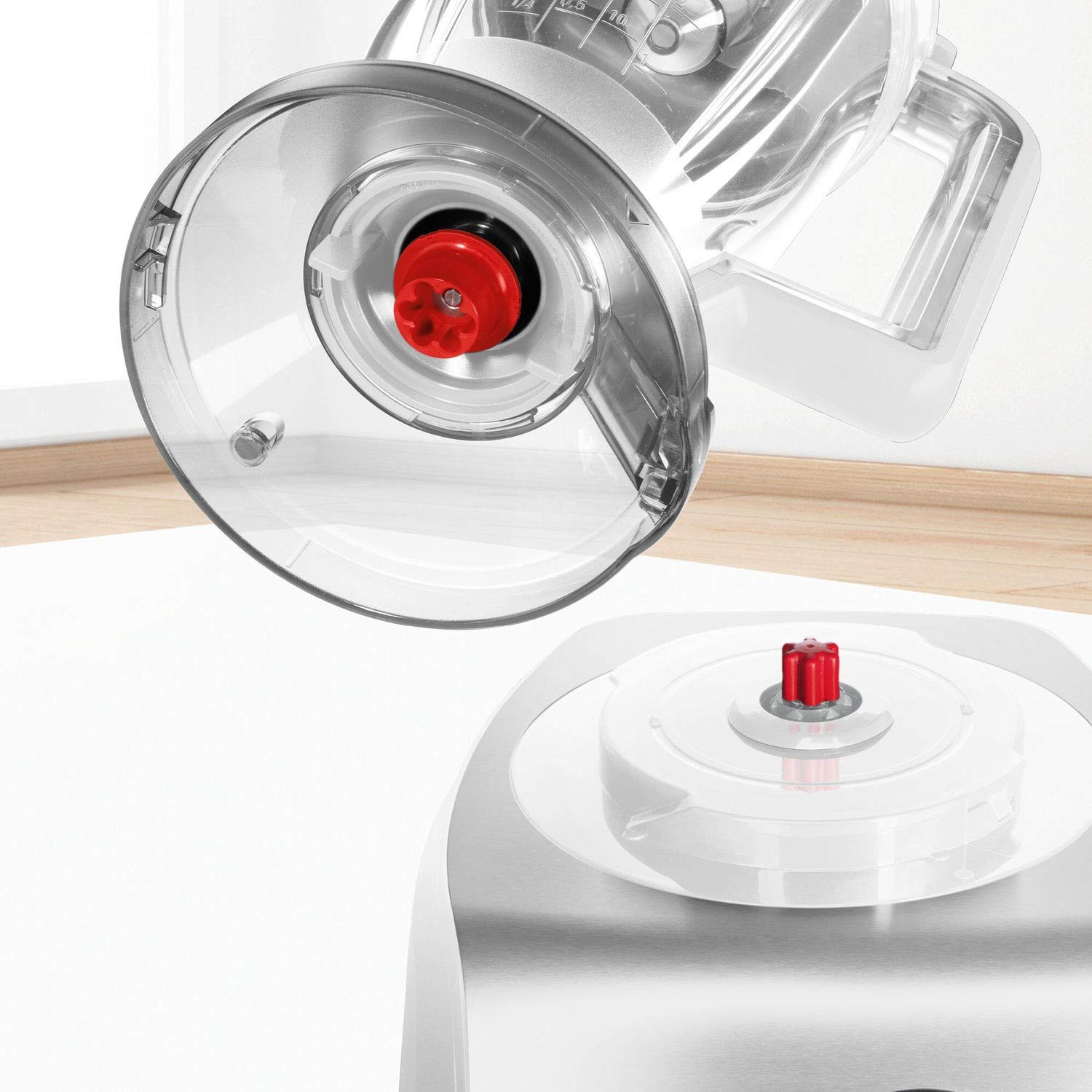 Bosch Food Processor MC812S734G Multi-Talent 8, 1200W, XXL Bowl with 3.9L capacity, Brushed Stainless Steel - D