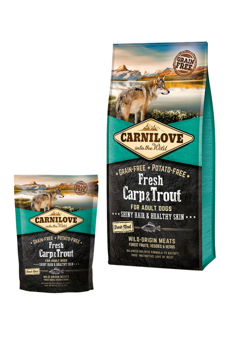 Carnilove Carp & Salmon Trout for Adult Dogs 12kg