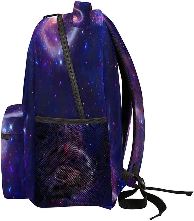 Wires School Backpack Galaxy Space Water Resistant W24517