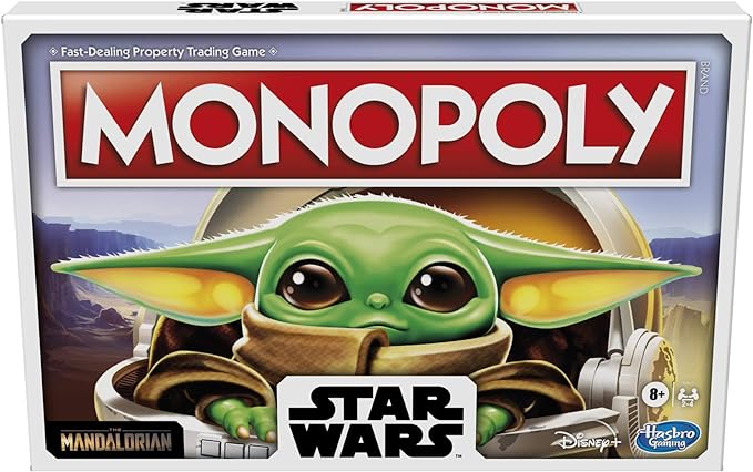 Monopoly: Star Wars The Child Edition Board Game for Families and Kids