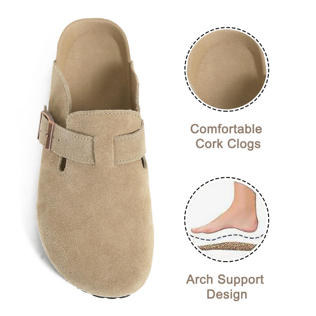 Size: 42 Aquatherm Sude Clog Womens