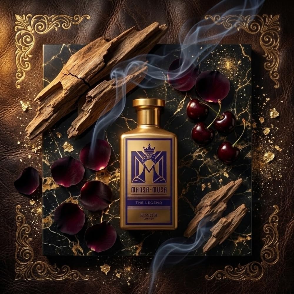 Mansa Musa The Legend Eau De Parfum 100ml Long Lasting Oud Leather Unisex Perfume