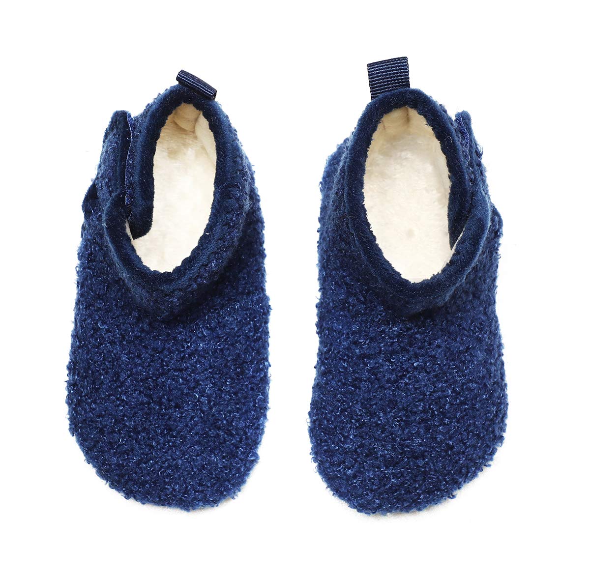 Toddler Kids Winter Warm Fuzzy House Slippers Bootie Lightweight Boys Girls Indoor Home Shoes