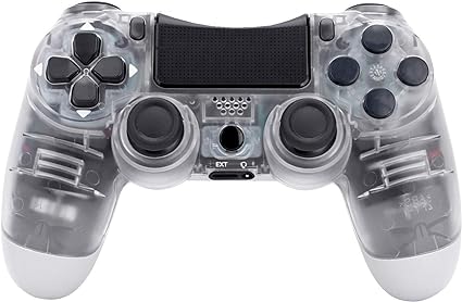 PS4 Controller Doubleshock 4 Wireless Controller for Playstation 4 -Transparent