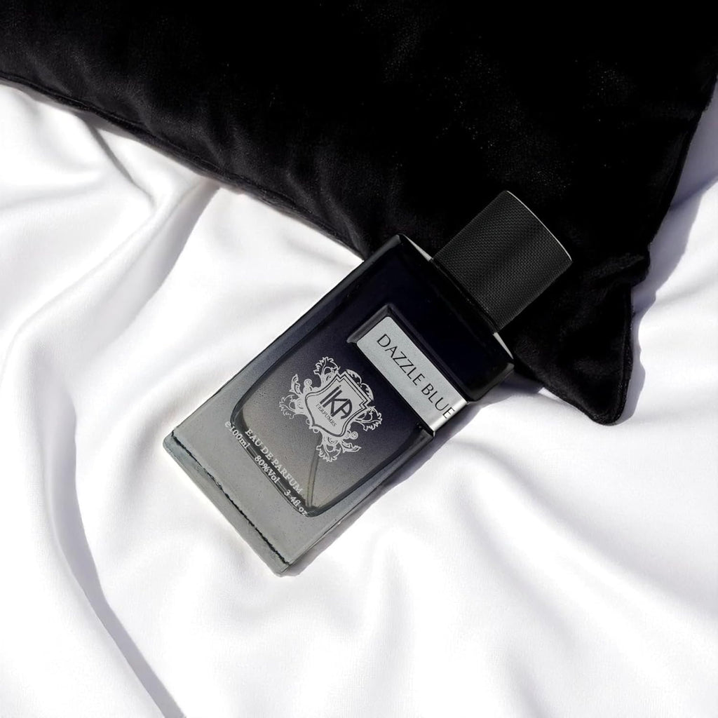 IKA Dazzle Blue Eau De Parfum For Men - 100ml | Bold Blue-Toned Perfume for Men | Dazzling Scent That Combines Strength with Freshness