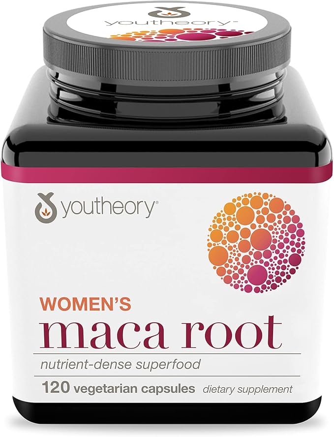 Youtheory Maca Root 120 Vegetarian Capsules