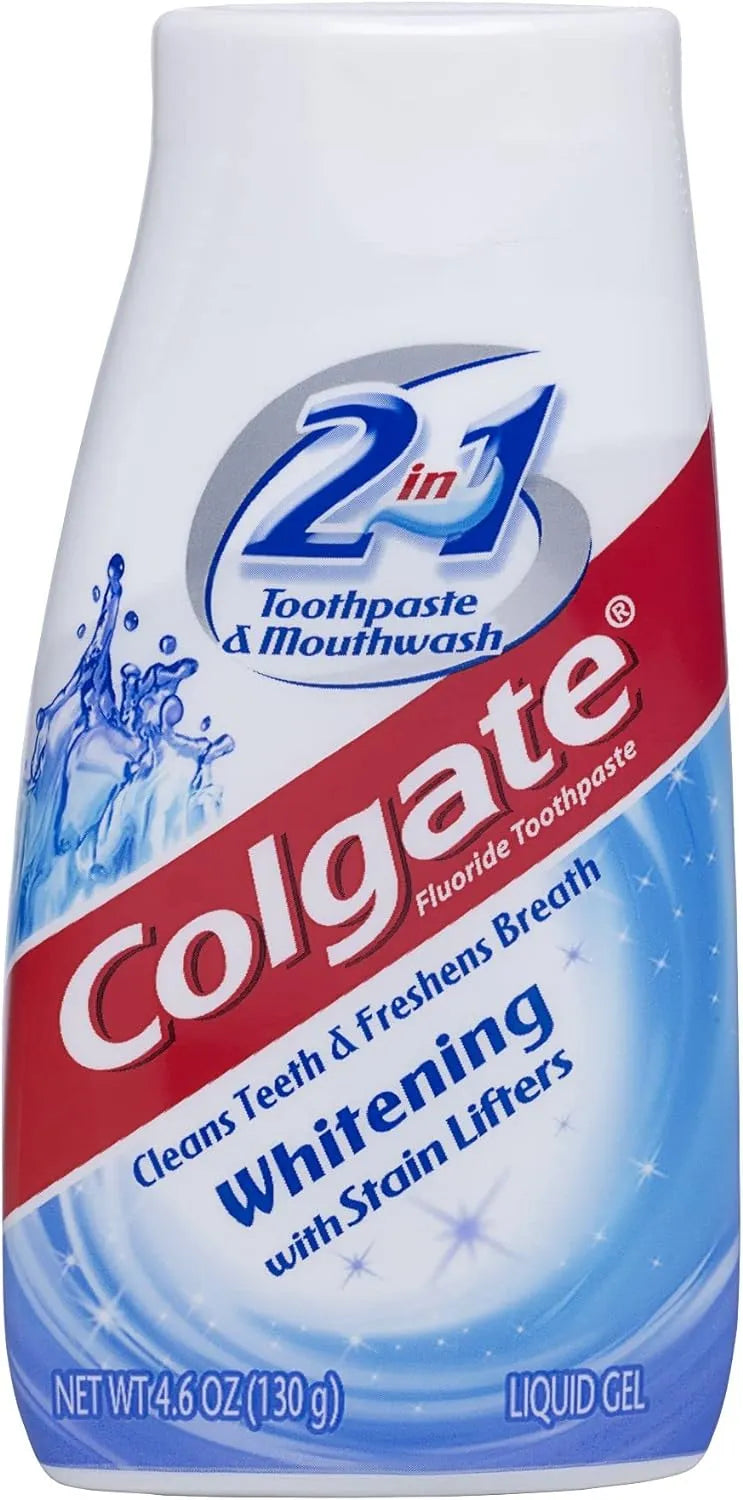 Colgate 2-in-1 Whitening Toothpaste Gel - 4.6v