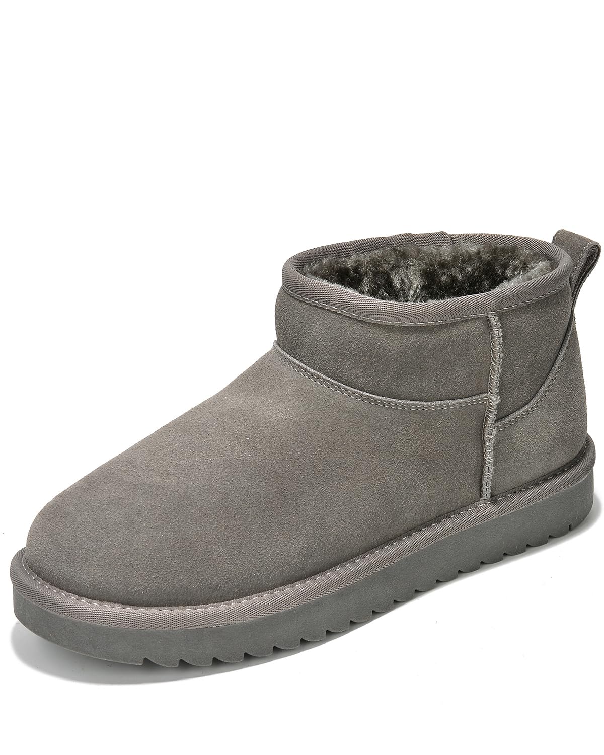 SIZE: 41 - Project Cloud Genuine Suede Snow Boots for Women - Water Resistant Winter Boots for Women - Memory Foam Insole Trending Shoes for Women - Comfortable Women's Ankle Boots (Hippy)