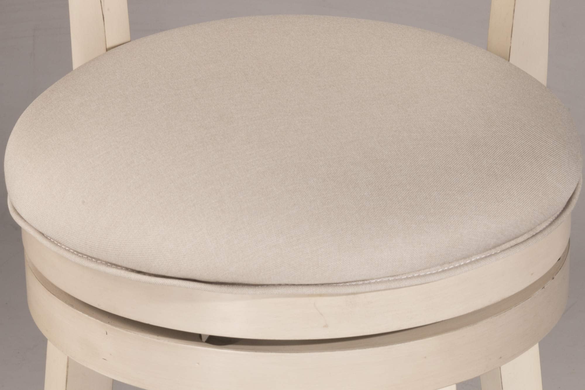 Hillsdale, Clarion Swivel Bar Height Stool, Sea White