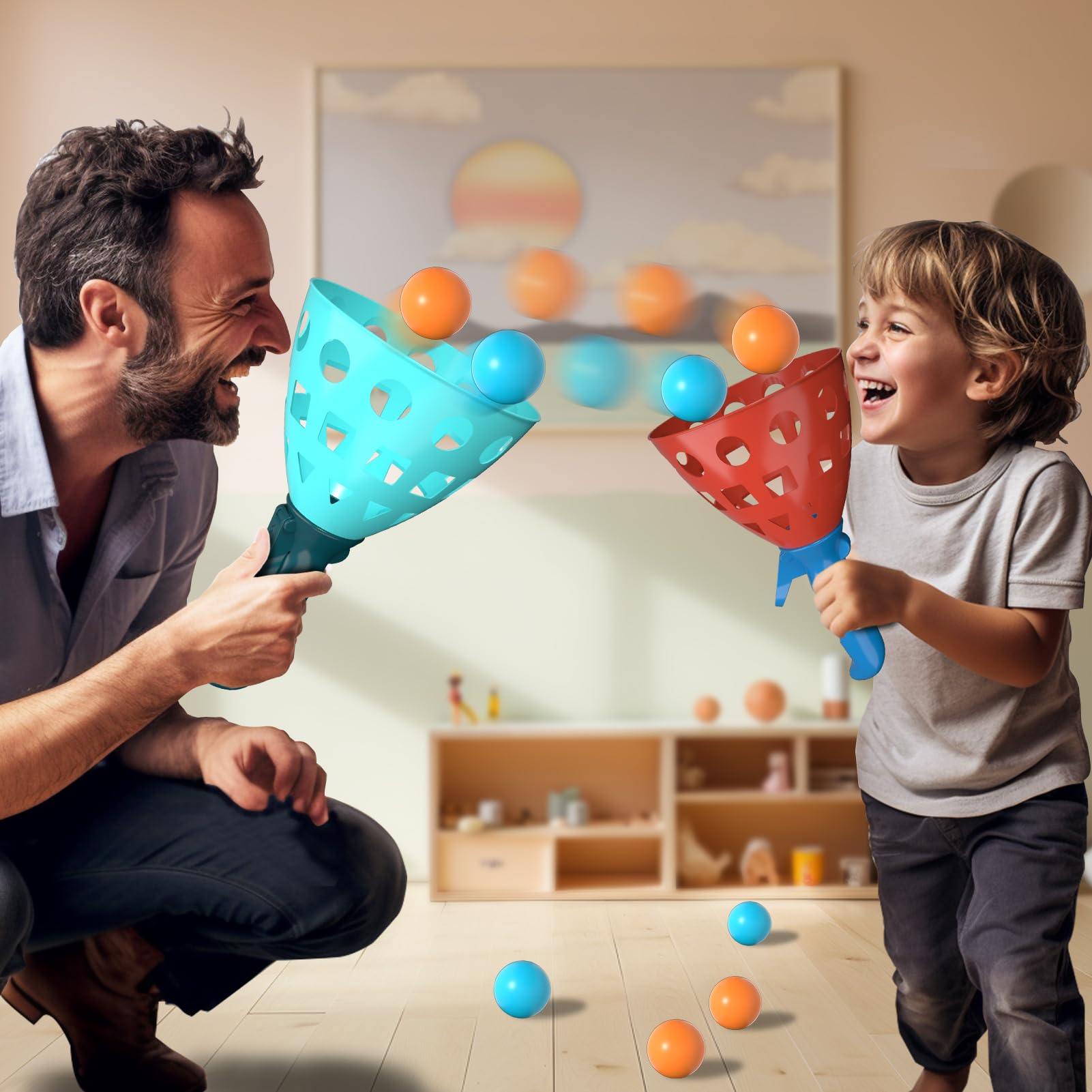 Bennol Outdoor Game Toys for Kids Boys with 20 Balls, Pop Pass Catch Ball Game Outdoor Outside Toys Gifts for 3 4 5 6 7 8+ Year Old Boys Kids, Outside Outdoor Toys Gifts for Kids Boys Ages 3-5 4-8