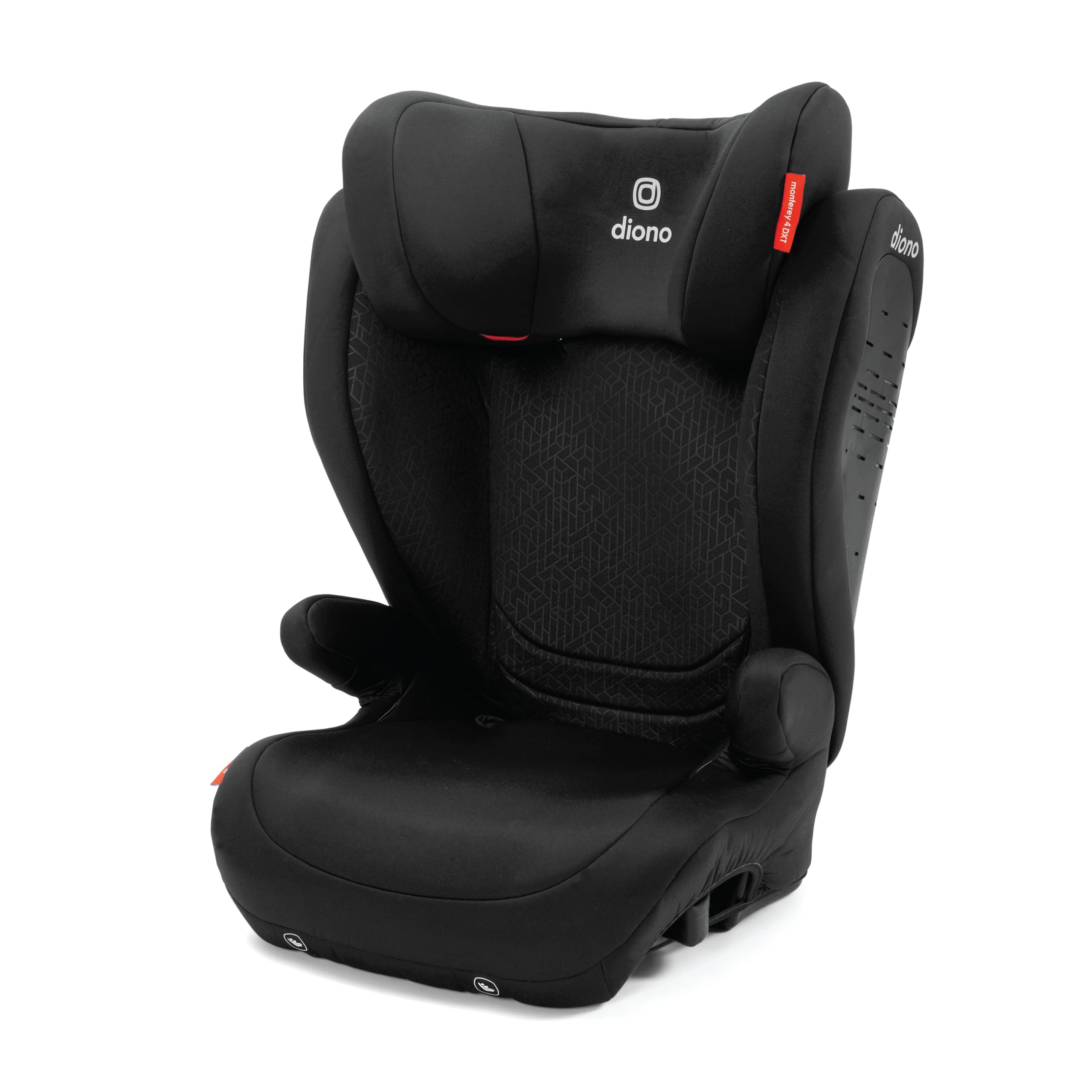 SEALED - Diono Monterey 4DXT Latch, 2-in-1 High Back Booster Car Seat with Expandable Height, Black