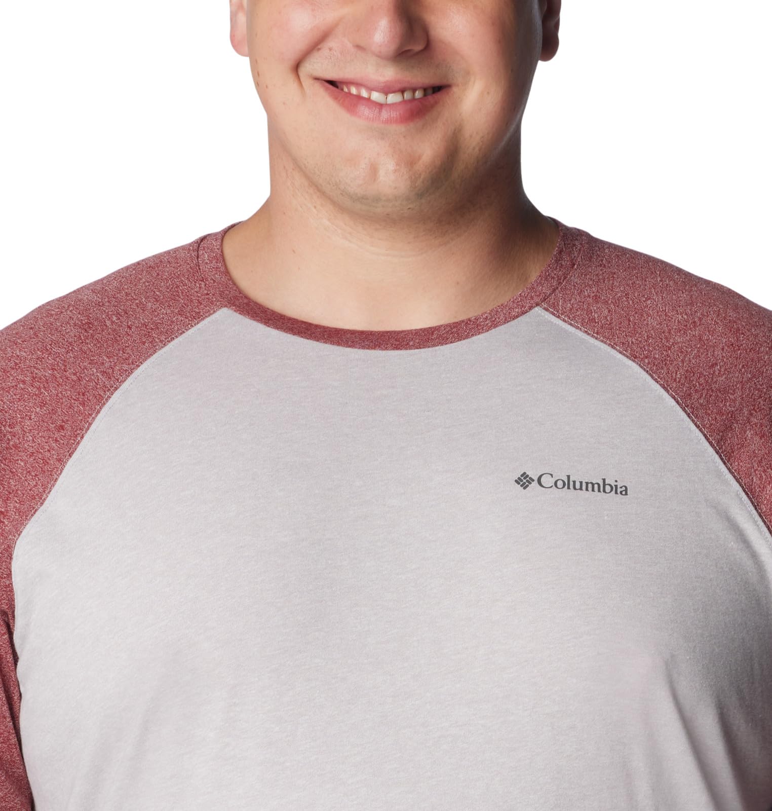 SIZE: S - Columbia men's ThistleTown Hills Raglan Tee Hiking Shirt
